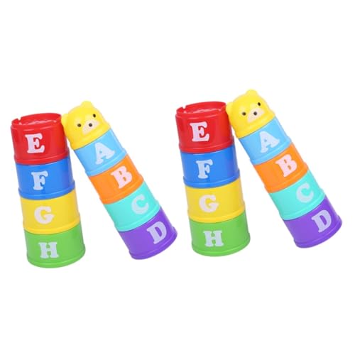 BESTonZON 18 Stck. Teiliges Vogelspielzeug für Papageien Stapelbecher für und Spielspaß Sicheres Kauspielzeug für Wellensittiche und Nymphensittiche Einfach zu Lagern BESTonZON 18 Stck. Teiliges Vogelspielzeug für Papageien Stapelbecher für und Spielspaß Sicheres Kauspielzeug für Wellensittiche und Nymphensittiche Einfach zu Lagern von BESTonZON