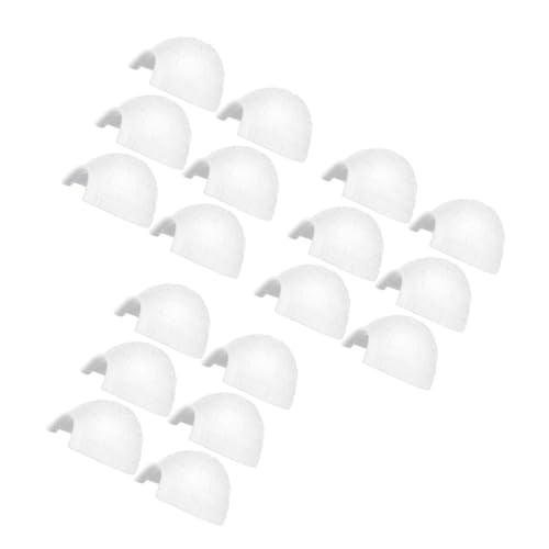 BESTonZON 18 Stück Kleines Iglu Teiliges Realistisches Iglu Modell für Kreative Dekoration für Schlafzimmer Wohnzimmer und Terrarien Miniaturfiguren für Mikrolandschaften und Sammlungen BESTonZON 18 Stück Kleines Iglu Teiliges Realistisches Iglu Modell für Kreative Dekoration für Schlafzimmer Wohnzimmer und Terrarien Miniaturfiguren für Mikrolandschaften und Sammlungen von BESTonZON