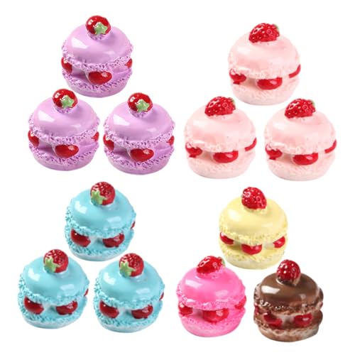 BESTonZON 18 Stück Simulation Lebensmittel Kuchen Miniatur Rollenspiel Kuchen Gefälschte Küchenspielzeug Simulierter Mini Kuchen Miniatur Rollenspiel Gefälschte Dessertkuchen Mini BESTonZON 18 Stück Simulation Lebensmittel Kuchen Miniatur Rollenspiel Kuchen Gefälschte Küchenspielzeug Simulierter Mini Kuchen Miniatur Rollenspiel Gefälschte Dessertkuchen Mini von BESTonZON