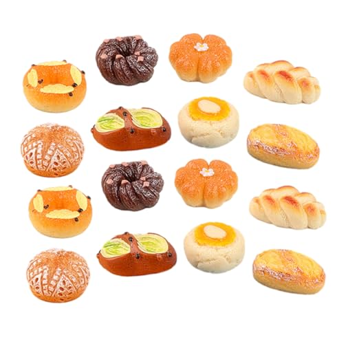 BESTonZON 18 Stück Simuliertes Brot Gefälschtes Mini Realistisches Brot Dekorationsmodell Brotspielzeug Requisite Lebensmittelmodell Requisite Künstliches Brot BESTonZON 18 Stück Simuliertes Brot Gefälschtes Mini Realistisches Brot Dekorationsmodell Brotspielzeug Requisite Lebensmittelmodell Requisite Künstliches Brot von BESTonZON