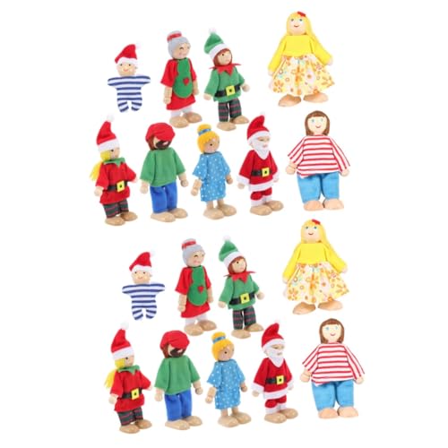 BESTonZON 18 Stück Teiliges Familien Handpuppen für Weiche Flexible Weihnachts Handspielpuppen Kreative Rollenspiel Puppen für Geschichten Unterricht und Interaktives BESTonZON 18 Stück Teiliges Familien Handpuppen für Weiche Flexible Weihnachts Handspielpuppen Kreative Rollenspiel Puppen für Geschichten Unterricht und Interaktives von BESTonZON
