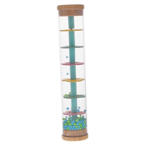 BESTonZON 1PC Regenmacher Für Musikalisches Instrument Aus Lernspielzeug Zur Frühen Entwicklung Regengeräusch Rassel Für Babys Und Kleinkinder BESTonZON 1PC Regenmacher Für Musikalisches Instrument Aus Lernspielzeug Zur Frühen Entwicklung Regengeräusch Rassel Für Babys Und Kleinkinder von BESTonZON