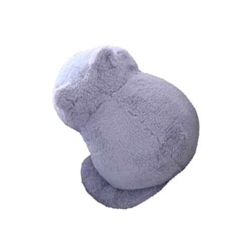 BESTonZON 1Pc Cartoon Katze Puppe Dekorationen Katze Werfen Kissen Plüsch Puppe Grau von BESTonZON