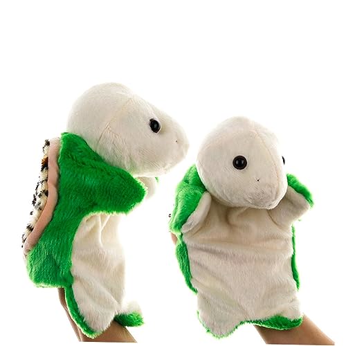 BESTonZON 1Pc Handpuppen Für Geschichte Puppen Geschichte Erzählen Puppet Handpuppen Grün von BESTonZON