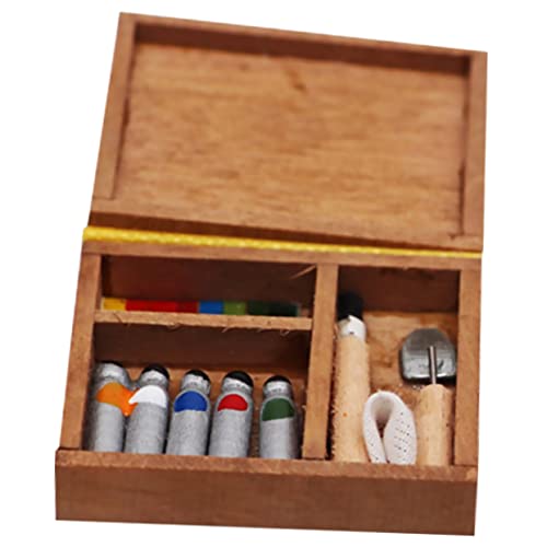 BESTonZON 1Pc Puppenhaus Zubehör Dekoration Mini Möbel DIY Modell Mini Tisch Mini Holz Modell Holz BESTonZON 1Pc Puppenhaus Zubehör Dekoration Mini Möbel DIY Modell Mini Tisch Mini Holz Modell Holz von BESTonZON