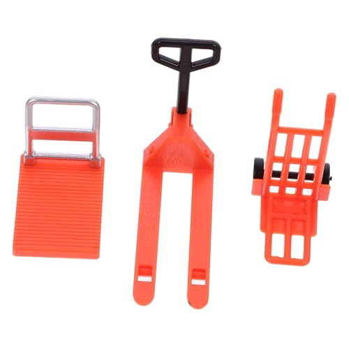 BESTonZON 1Satz Gabelstapler Handwagen Plattformwagen Lernspielzeug für Kreative Spielstunden und Verkehrssimulation BESTonZON 1Satz Gabelstapler Handwagen Plattformwagen Lernspielzeug für Kreative Spielstunden und Verkehrssimulation von BESTonZON