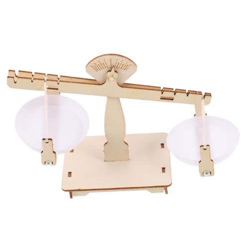 BESTonZON 1Satz Holzwaage für Handgemachtes Kreativität DIY Bastelset mit Materialien für Experimentierkurse und Lernspiele über Gleichgewicht und Gewicht BESTonZON 1Satz Holzwaage für Handgemachtes Kreativität DIY Bastelset mit Materialien für Experimentierkurse und Lernspiele über Gleichgewicht und Gewicht von BESTonZON