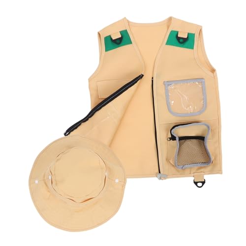 BESTonZON 1Satz Hut Weste für Camping Angeln Kleine und Outdoor Aktivitäten BESTonZON 1Satz Hut Weste für Camping Angeln Kleine und Outdoor Aktivitäten von BESTonZON