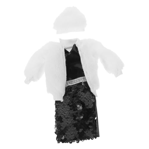 BESTonZON 1Satz Puppenrock Dekoratives Puppenkostüm für Austauschbare Puppenkleidung Puppen mit Mantel und Rock Vielseitiges Puppenoutfit für Kreative Spielzeiten BESTonZON 1Satz Puppenrock Dekoratives Puppenkostüm für Austauschbare Puppenkleidung Puppen mit Mantel und Rock Vielseitiges Puppenoutfit für Kreative Spielzeiten von BESTonZON
