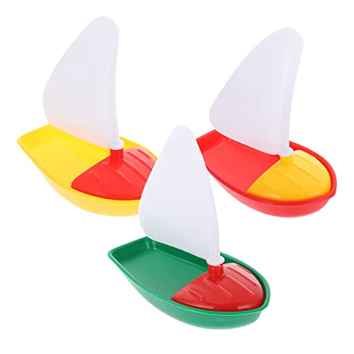 BESTonZON 1Satz Teiliges Mini Plastik Segelboot für Badespielzeug Verschiedenen Klein Groß Sicheres und Langlebiges Wasserspielzeug für Badewanne und Pool BESTonZON 1Satz Teiliges Mini Plastik Segelboot für Badespielzeug Verschiedenen Klein Groß Sicheres und Langlebiges Wasserspielzeug für Badewanne und Pool von BESTonZON