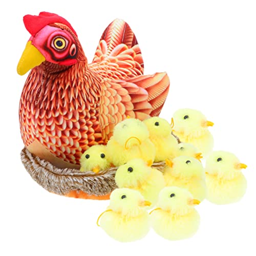 BESTonZON 1Set Küken Plüschtier Kinderdekor Henne Küken Dekoration Plüsch Kuscheltiere Kleinkinderspielzeug Babyspielzeug Flauschige Kuscheltiere Küken Schmuck Ostergartendekore Pp BESTonZON 1Set Küken Plüschtier Kinderdekor Henne Küken Dekoration Plüsch Kuscheltiere Kleinkinderspielzeug Babyspielzeug Flauschige Kuscheltiere Küken Schmuck Ostergartendekore Pp von BESTonZON