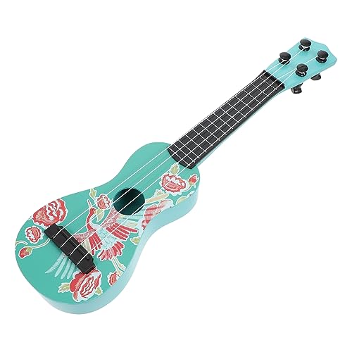 BESTonZON 1Stk Mini Gitarre Kinderspielzeug für Mini-Gitarrenspielzeug Detaillierte simulierte Musikinstrumente Ukulele- für das frühe Lernen Mini-Ukulele von BESTonZON