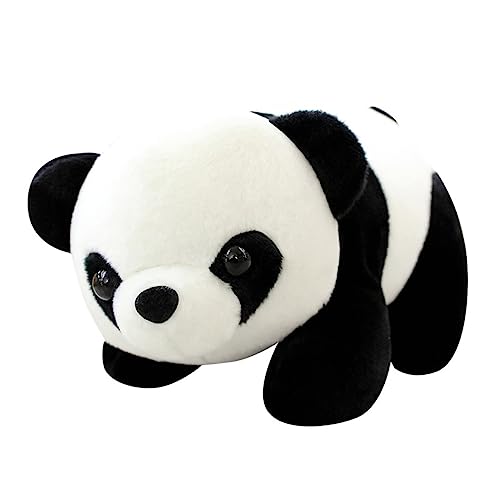 BESTonZON 1Stk Panda-Spielzeug Plüschfigur Spielzeug tierisches Spielzeug Panda Plush pandabär stofftier Plüschtier Spielzeuge ausgestopftes Tierspielzeug Panda gefüllte Puppe Karikatur Weiß von BESTonZON