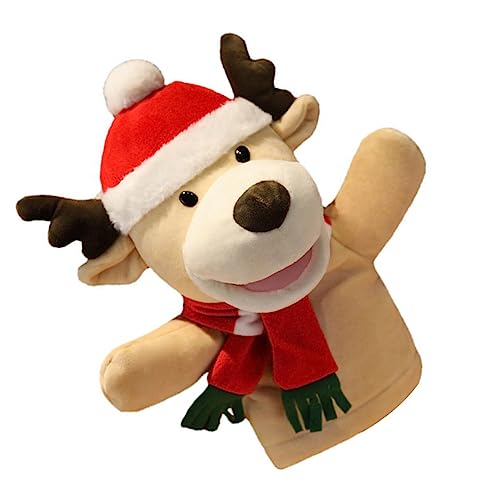 BESTonZON 1Stk Santa Handpuppe für kinderspielzeug Educational Toys Interaktive Handpuppe weihnachtsdeko Weihnachtsmann Handpuppe Weihnachts-Finger- PP Baumwolle BESTonZON 1Stk Santa Handpuppe für kinderspielzeug Educational Toys Interaktive Handpuppe weihnachtsdeko Weihnachtsmann Handpuppe Weihnachts-Finger- PP Baumwolle von BESTonZON