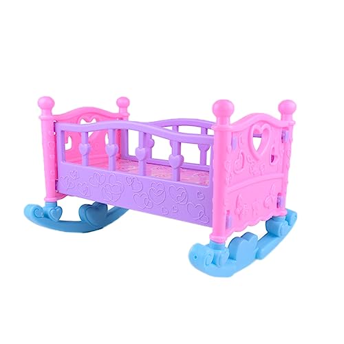 BESTonZON 1Stk Schaukelbett für Puppen deko für für die Feinmotorik von Kindern Kid Toys intellektuelles interessantes Kinderspielzeug BESTonZON 1Stk Schaukelbett für Puppen deko für für die Feinmotorik von Kindern Kid Toys intellektuelles interessantes Kinderspielzeug von BESTonZON