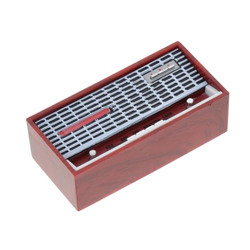 BESTonZON 1Stk Tonbandgerät Modell Miniatur-Phonograph Grammophon Miniaturmöbel hühner gieskanne kinderspielzeug kinderknallzeug simulierte Möbelmodelle Mini-Radio-Schmuck Abs rot BESTonZON 1Stk Tonbandgerät Modell Miniatur-Phonograph Grammophon Miniaturmöbel hühner gieskanne kinderspielzeug kinderknallzeug simulierte Möbelmodelle Mini-Radio-Schmuck Abs rot von BESTonZON
