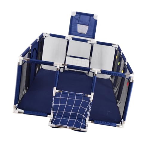 BESTonZON 1Stück Robuster Kinderspielzeug Zaun mit Integriertem Basketballkorb und Fußballnetz Umweltfreundliches Material für Kreative Spielplätze zu Hause BESTonZON 1Stück Robuster Kinderspielzeug Zaun mit Integriertem Basketballkorb und Fußballnetz Umweltfreundliches Material für Kreative Spielplätze zu Hause von BESTonZON