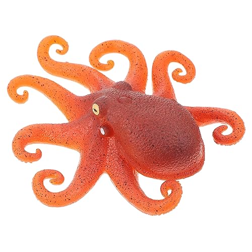BESTonZON 1Stück Simulation Tier Modell Octopus Geschmeidiges für Stressabbau und Dekoration Zuhause und Büro aus Hochwertigem TPR Material von BESTonZON