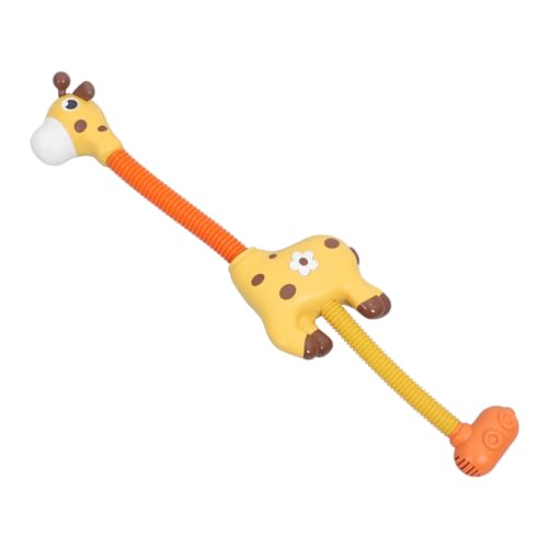 BESTonZON 1stk Giraffen-duschkopf Badespielzeug Für Kleinkinder Duschbrause Cartoon-dusche Elektrischer Sprinkler Für Giraffen Wasser Dusche Spray Duschspielzeug Plastik Yellow BESTonZON 1stk Giraffen-duschkopf Badespielzeug Für Kleinkinder Duschbrause Cartoon-dusche Elektrischer Sprinkler Für Giraffen Wasser Dusche Spray Duschspielzeug Plastik Yellow von BESTonZON