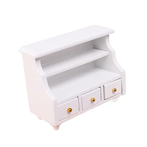 BESTonZON 1stk Mini-Lebensmittel- Und Spielschrank Erweiterbar Automatisch Anlage Zubehör Fahrzeug Außendekoration Saftig Wasserspielzeug Desktop-Kunst Kleine Dekoration Hölzern Weiß BESTonZON 1stk Mini-Lebensmittel- Und Spielschrank Erweiterbar Automatisch Anlage Zubehör Fahrzeug Außendekoration Saftig Wasserspielzeug Desktop-Kunst Kleine Dekoration Hölzern Weiß von BESTonZON