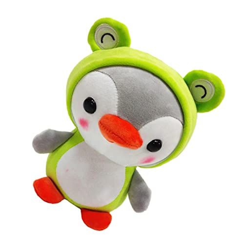 BESTonZON 1stk Plüschtier Pinguin Pinguin-schmuck Pinguin Plüschpuppe Kinderspielzeug Plüschtiere Kinderpuppe Pinguin- Modische Heimtextilien Pinguin-Puppe Green Pp Baumwolle von BESTonZON