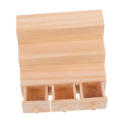 BESTonZON Miniatur-schrankmodell Süßigkeiten-aufbewahrungsschrank Aus Holz Für Die Puppenhausdekoration Von Kleinkindern BESTonZON Miniatur-schrankmodell Süßigkeiten-aufbewahrungsschrank Aus Holz Für Die Puppenhausdekoration Von Kleinkindern von BESTonZON