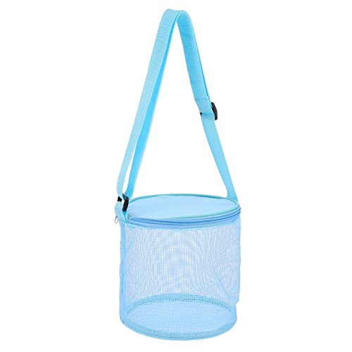 BESTonZON 1stk Shell-Tasche Aufbewahrungstasche Mesh-muscheltasche Reise Sandspielzeug Extra Große Strandtasche Vakuum-aufbewahrungsbeutel Kleine Strandtasche Aus Mesh Strandeimer PVC Blue BESTonZON 1stk Shell-Tasche Aufbewahrungstasche Mesh-muscheltasche Reise Sandspielzeug Extra Große Strandtasche Vakuum-aufbewahrungsbeutel Kleine Strandtasche Aus Mesh Strandeimer PVC Blue von BESTonZON