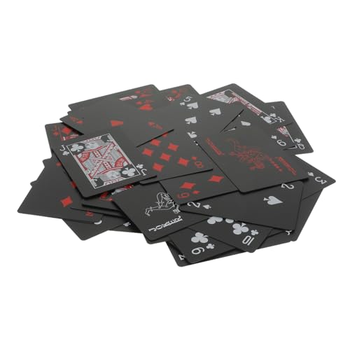 BESTonZON Pokerset 2 Kartenpaare Vielseitig Einsetzbar Für Brettspiele Und Deko von BESTonZON