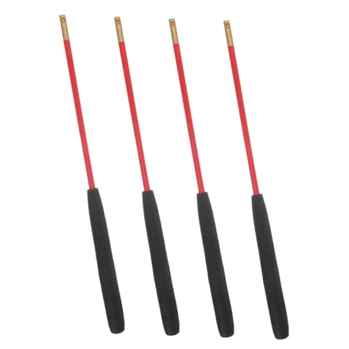 BESTonZON 2 Paare Chinese Diabolo Sticks mit Robustem Fiberglasstab Rutschfestem Griff und Gewichtetem Kupferkopf für Verbessertes Gleichgewicht und Präzises Jonglieren BESTonZON 2 Paare Chinese Diabolo Sticks mit Robustem Fiberglasstab Rutschfestem Griff und Gewichtetem Kupferkopf für Verbessertes Gleichgewicht und Präzises Jonglieren von BESTonZON