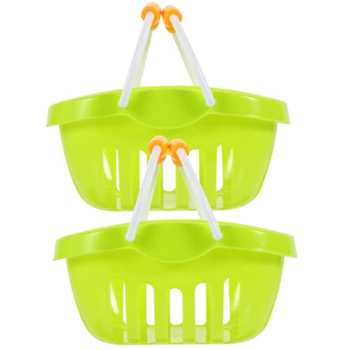 BESTonZON 2 STK Simulation Korb Spielgeld Miniwagen Aufbewahrung Von Kinderspielzeug Falschgeld Machen Sie Es Mini-Essen Spielzeugspeicher Abs Yellow BESTonZON 2 STK Simulation Korb Spielgeld Miniwagen Aufbewahrung Von Kinderspielzeug Falschgeld Machen Sie Es Mini-Essen Spielzeugspeicher Abs Yellow von BESTonZON