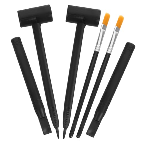 BESTonZON 2 Sätze Archäologisches Ausgrabungsset Teilig für Leichte Grabwerkzeuge Entdecken von Edelsteinen und Fossilien Fördert Feinmotorik und Wissen über Erdgeschichte und Kultur von BESTonZON