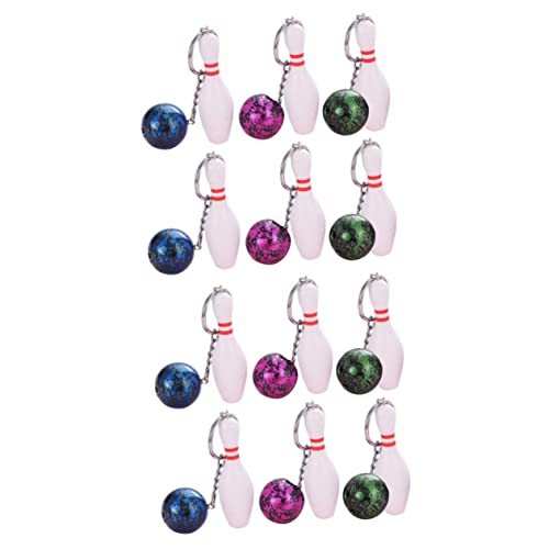 BESTonZON 2 Sätze Bowling Schlüsselanhänger Und Langlebig Und Souvenir Für Kindergeburtstag Mitgebsel Hübsche Taschen Dekoration 6 Stück * 2 BESTonZON 2 Sätze Bowling Schlüsselanhänger Und Langlebig Und Souvenir Für Kindergeburtstag Mitgebsel Hübsche Taschen Dekoration 6 Stück * 2 von BESTonZON