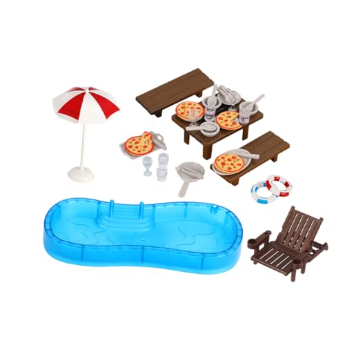 BESTonZON 2 Sätze Eingestellt Puppenhaus-Schwimmbad Heimdekoration Haushaltsdekoration Puppenkleidung Puppenmöbel 3D-Dekoration Ornamente Möbel Kurzarmpuppen Gefüllte Puppen Plastik BESTonZON 2 Sätze Eingestellt Puppenhaus-Schwimmbad Heimdekoration Haushaltsdekoration Puppenkleidung Puppenmöbel 3D-Dekoration Ornamente Möbel Kurzarmpuppen Gefüllte Puppen Plastik von BESTonZON