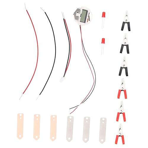 BESTonZON 2 Sätze Fruchtbatterie Experimentierkasten DIY Physik Projekt für Sicherer und Wiederverwendbarer Materialmix Lehrreiche Unterhaltung mit Stromerzeugung aus Obst und Gemüse BESTonZON 2 Sätze Fruchtbatterie Experimentierkasten DIY Physik Projekt für Sicherer und Wiederverwendbarer Materialmix Lehrreiche Unterhaltung mit Stromerzeugung aus Obst und Gemüse von BESTonZON