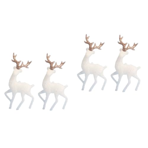 BESTonZON 4stücke Glänzende Miniatur Figuren Dekorative Weihnachtsbaum Und Tortendekoration Süße Dekoration Für Weihnachten Und BESTonZON 4stücke Glänzende Miniatur Figuren Dekorative Weihnachtsbaum Und Tortendekoration Süße Dekoration Für Weihnachten Und von BESTonZON