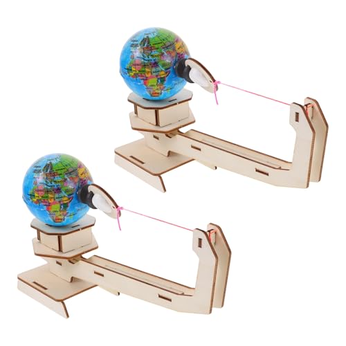 BESTonZON 2 Sätze Holzpuzzle Wissenschaftsspielzeug Lernset Schwerkraft Erde Mond Modelle Stem Experimentierset zur Feinmotorik Kreativität für Kleinkinder BESTonZON 2 Sätze Holzpuzzle Wissenschaftsspielzeug Lernset Schwerkraft Erde Mond Modelle Stem Experimentierset zur Feinmotorik Kreativität für Kleinkinder von BESTonZON