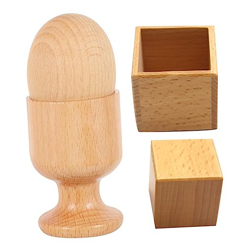 BESTonZON 2 Sätze Holzspielzeug für Hand Augen Koordination Teile mit Eiern Eierbechern und Box Pädagogisches Kreativität und Logischem für Kleinkinder BESTonZON 2 Sätze Holzspielzeug für Hand Augen Koordination Teile mit Eiern Eierbechern und Box Pädagogisches Kreativität und Logischem für Kleinkinder von BESTonZON