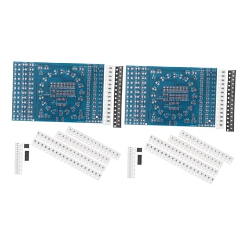 BESTonZON 2 Sätze Lötübungsset SMD Übungsplatinen Löten Lernen Anfänger Schulungen DIY Kit für Präzises Löten und Effiziente Fertigkeitenentwicklung von BESTonZON