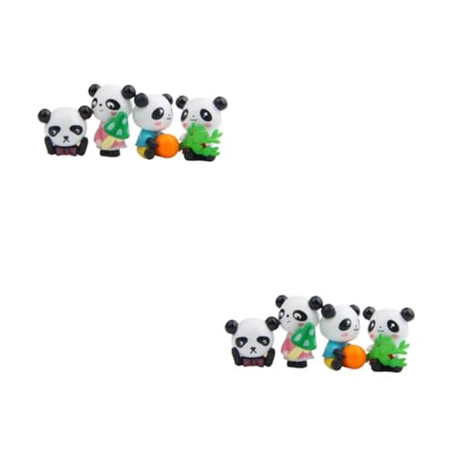 BESTonZON 2 Sätze Panda Modell Süßes Kinderzimmer Ornament Panda Figur Panda Figuren Simulation Panda Realistische Und Entzückende Panda Figur Panda Schreibtisch 4 Stück * 2 BESTonZON 2 Sätze Panda Modell Süßes Kinderzimmer Ornament Panda Figur Panda Figuren Simulation Panda Realistische Und Entzückende Panda Figur Panda Schreibtisch 4 Stück * 2 von BESTonZON