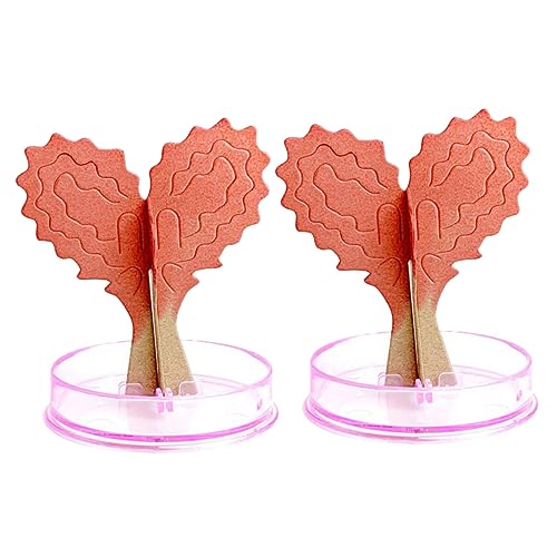 BESTonZON 2 Sätze Papierbaumblüte bürodeko büro Dekoration weinachtsgeschte die entdeckung discove spielzeuge blühender Baumschmuck herzförmig wachsender Baum wachsendes Baumpapier Rosa BESTonZON 2 Sätze Papierbaumblüte bürodeko büro Dekoration weinachtsgeschte die entdeckung discove spielzeuge blühender Baumschmuck herzförmig wachsender Baum wachsendes Baumpapier Rosa von BESTonZON