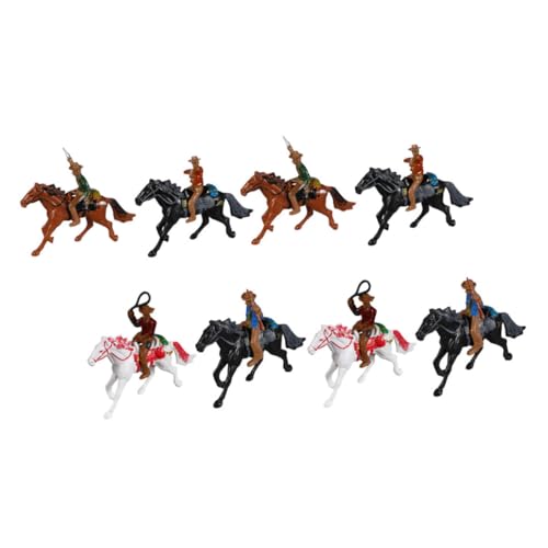 BESTonZON 2 Sätze Reitmodell Spielsets, Kleine Figuren Reitfiguren Spielset Pferdespielzeug Figuren Spielfigur Actionfiguren Für Nutztiere Charaktermodelle Aktionsfigur Plastik BESTonZON 2 Sätze Reitmodell Spielsets, Kleine Figuren Reitfiguren Spielset Pferdespielzeug Figuren Spielfigur Actionfiguren Für Nutztiere Charaktermodelle Aktionsfigur Plastik von BESTonZON