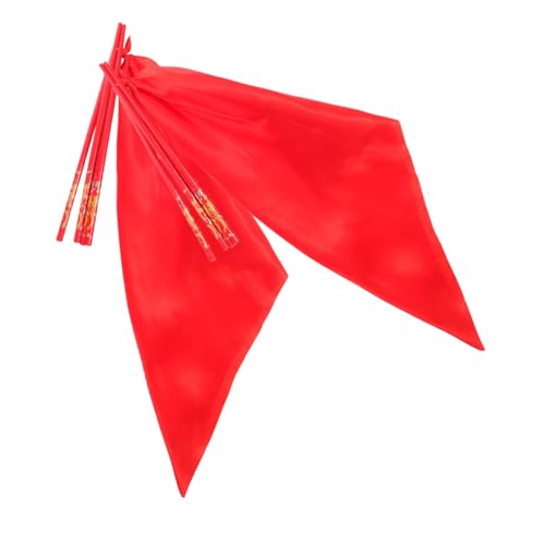 BESTonZON Einzigartige Tanztaschentücher – Rote Essstäbchen Aus Kunststoff Mit Bändern Für Gymnastikpartys BESTonZON Einzigartige Tanztaschentücher – Rote Essstäbchen Aus Kunststoff Mit Bändern Für Gymnastikpartys von BESTonZON