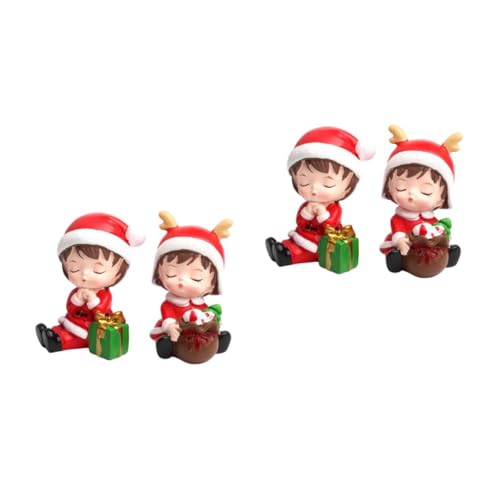 BESTonZON 2 Sätze Weihnachtsschmuck Aus Harz Weihnachtskuchen Dekore Backen Weihnachtsdekorationen Weihnachts Figuren Weihnachtsfigur Auto-party- Kuchen-puppe-ornament 2 Stücke * 2 BESTonZON 2 Sätze Weihnachtsschmuck Aus Harz Weihnachtskuchen Dekore Backen Weihnachtsdekorationen Weihnachts Figuren Weihnachtsfigur Auto-party- Kuchen-puppe-ornament 2 Stücke * 2 von BESTonZON