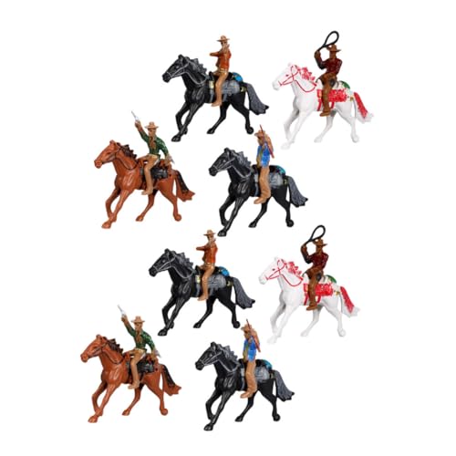 BESTonZON 2 Sätze Western-Cowboy-Modell Cowboy- Cowboy-Figur Cowboy-actionfigur Plastik BESTonZON 2 Sätze Western-Cowboy-Modell Cowboy- Cowboy-Figur Cowboy-actionfigur Plastik von BESTonZON