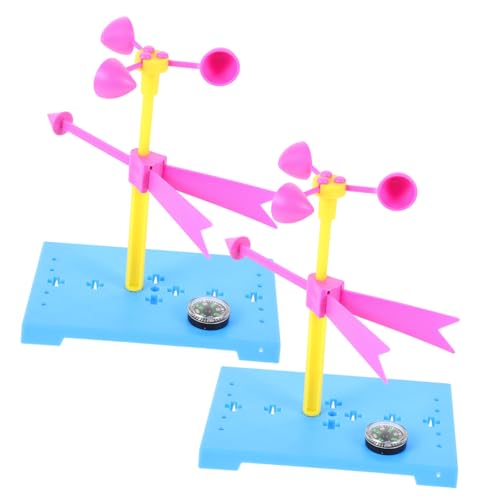 BESTonZON 2 Sätze Windfahne Kind Schaufel Turbine Puzzle bastelkasten zabawki stymulujące rozwój für wissenschaftliche Experimente wissenschaftliches für Schüler Plastik BESTonZON 2 Sätze Windfahne Kind Schaufel Turbine Puzzle bastelkasten zabawki stymulujące rozwój für wissenschaftliche Experimente wissenschaftliches für Schüler Plastik von BESTonZON