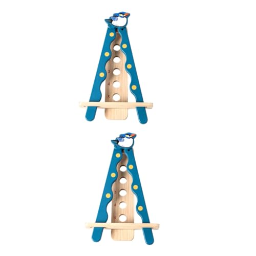 BESTonZON 2 Sätze Kletterball Kletterspielzeug für Kinder kletterndes Spielzeug Kinderspielzeug Pädagogisches Spielzeug Kleinkindspielzeug Kletterperlen-Spielzeug Spielzeug aus Holz hölzern von BESTonZON