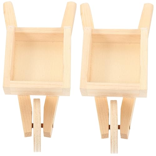 BESTonZON Schubkarre Spielzeug Miniatur Wagen Modelle Holzkonstruktion Für Kreatives Spielen BESTonZON Schubkarre Spielzeug Miniatur Wagen Modelle Holzkonstruktion Für Kreatives Spielen von BESTonZON