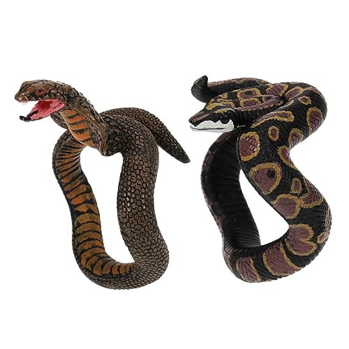 BESTonZON 2stücke Schlangen Spielzeug Für Mädchen Halloween Armband Mit Für Gruselige Spiele Und Partys Fördert Kreativität Und Vorstellungskraft von BESTonZON
