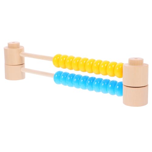 BESTonZON 2 Stück Abakus Lernspielzeug für Jungen Mädchen Spielzeug Mathematisches Zählen Werkzeug DIY für Jungen Mädchen Jahre Kreatives Freizeit-Spielzeug von BESTonZON