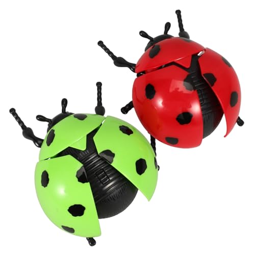 BESTonZON 2 Stück Aufziehspielzeug Käferform Simuliertes Uhrenmechanik für Partygeschenk Motorischen Fähigkeiten BESTonZON 2 Stück Aufziehspielzeug Käferform Simuliertes Uhrenmechanik für Partygeschenk Motorischen Fähigkeiten von BESTonZON